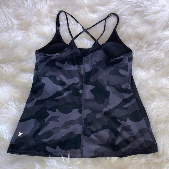OLD NAVY Strappy Camo Tank Shelf with Removable Pad Inserts L - Picture 7 of 13
